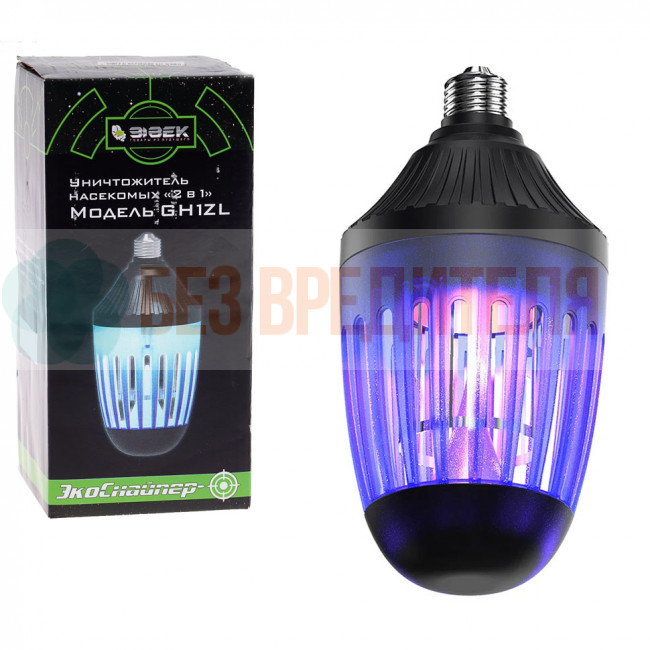 Электрическая ловушка для комаров ЭкоСнайпер GH1ZL Электрическая ловушка для комаров ЭкоСнайпер GH1ZL